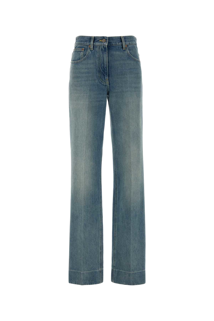 Denim Jeans Mediumbluedenim Exterior: Cotton