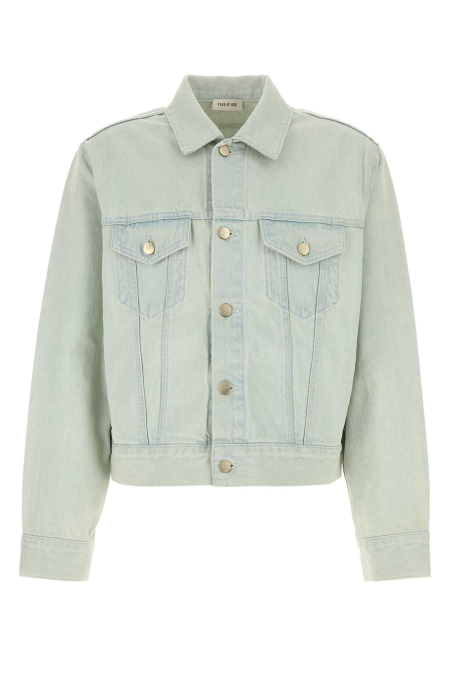 Fear Of God Trucker 100% Cotton jacket in beige