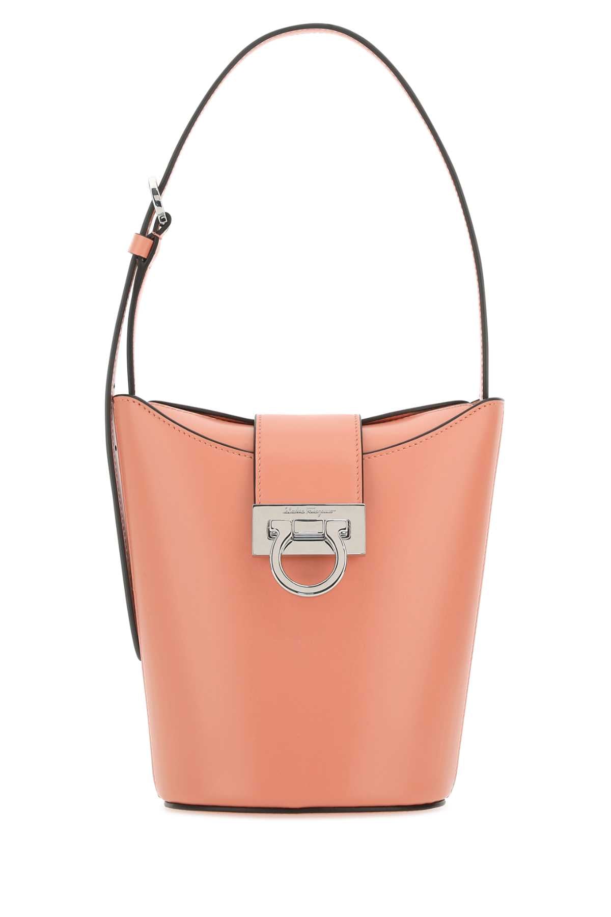 Pastel Light Blue Leather Bucket Bag Corallo Borse A Secchiello