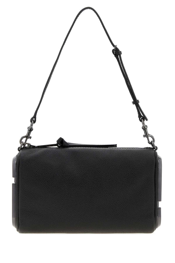 Marc Jacobs Snapshot Exterior: 100% Leather shoulder bag in black