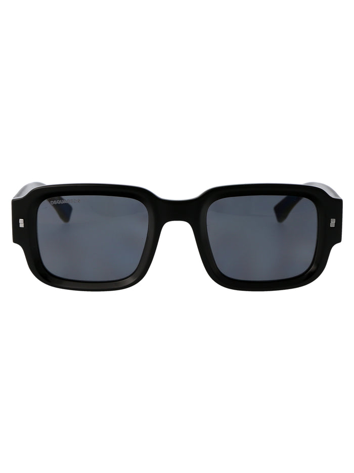 Icon 0009-S 807 Black Acetate Sunglasses