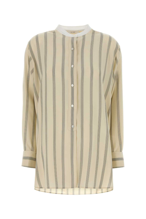 The Row Shirt 100% Silk shirt in beige