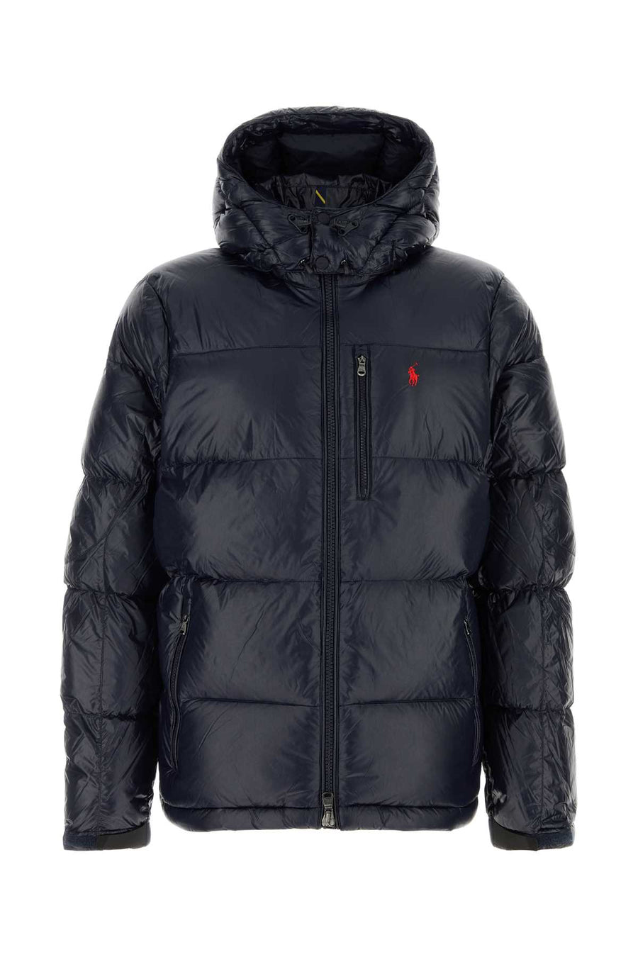 Polo Ralph Lauren Exterior: 100% Nylon; Lining: 100% Nylon; Padding: 75% Down down jacket in navy