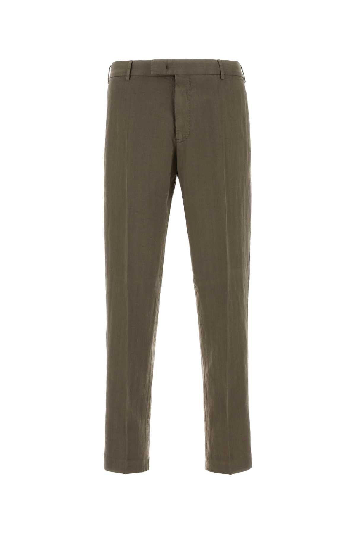 Dove Grey Lyocell Blend Pant Y121 Pantaloni