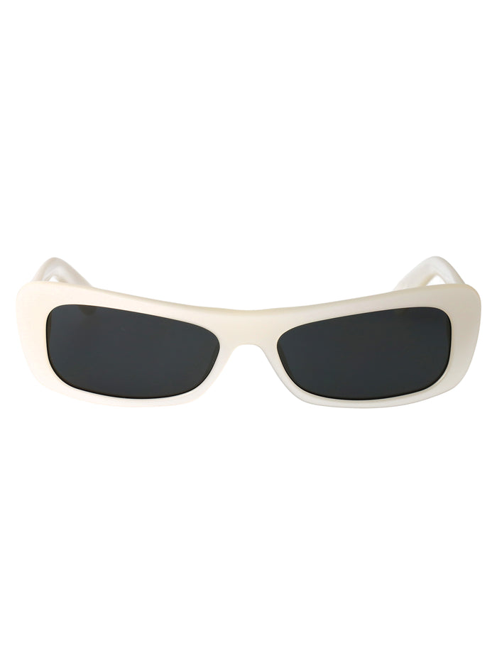 Jac55c10sun C10 Metallic Pearl/ Silver/ Grey Acetate Sunglasses