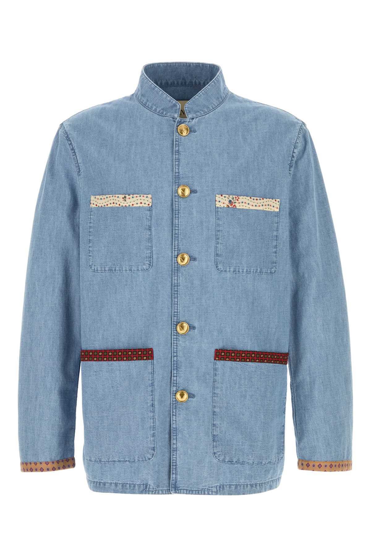 Denimblulavchiaro Cotton Camicie