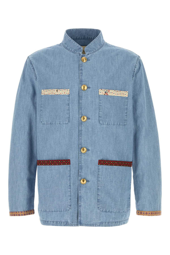 Denimblulavchiaro Cotton Camicie