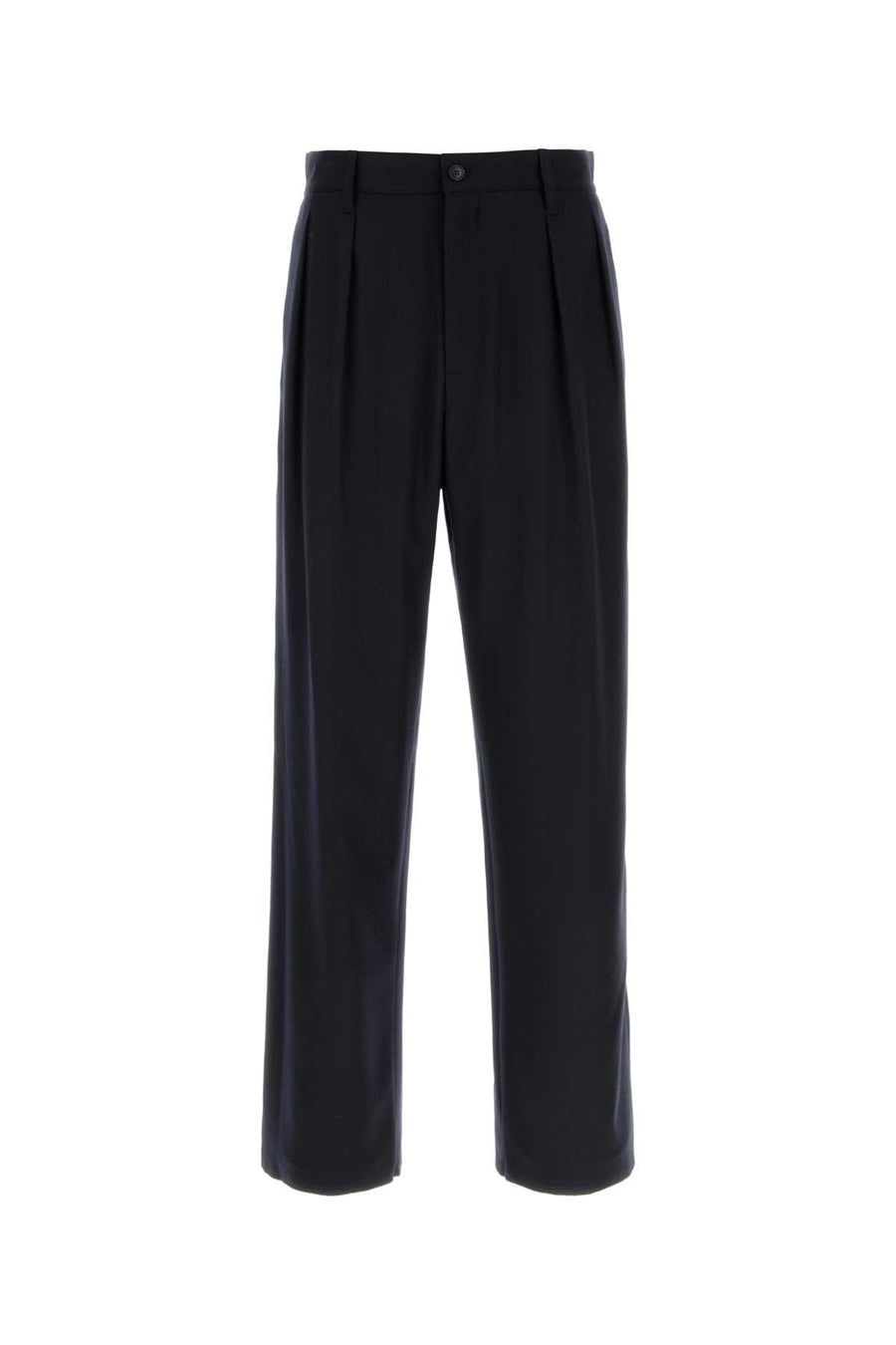 Giorgio Armani X Alanui 100% Virgin wool trouser in black