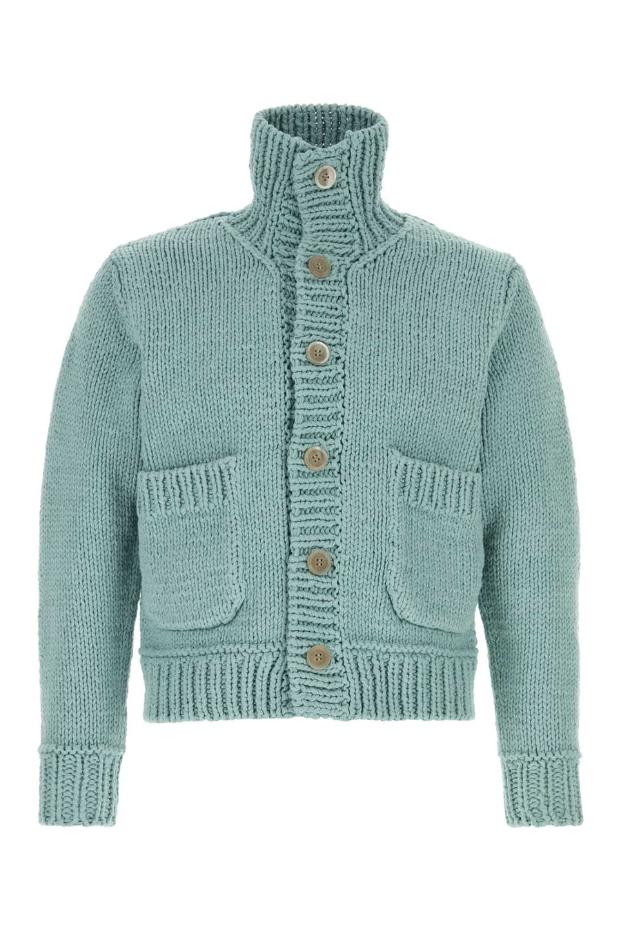 Junya Watanabe 96% Cotton cardigan in green