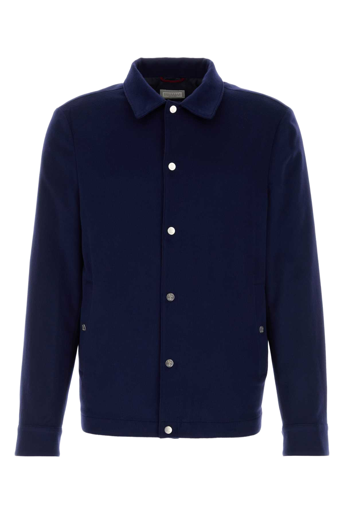 Blue Cashmere Jacket Ca568 Giacche E Gilet