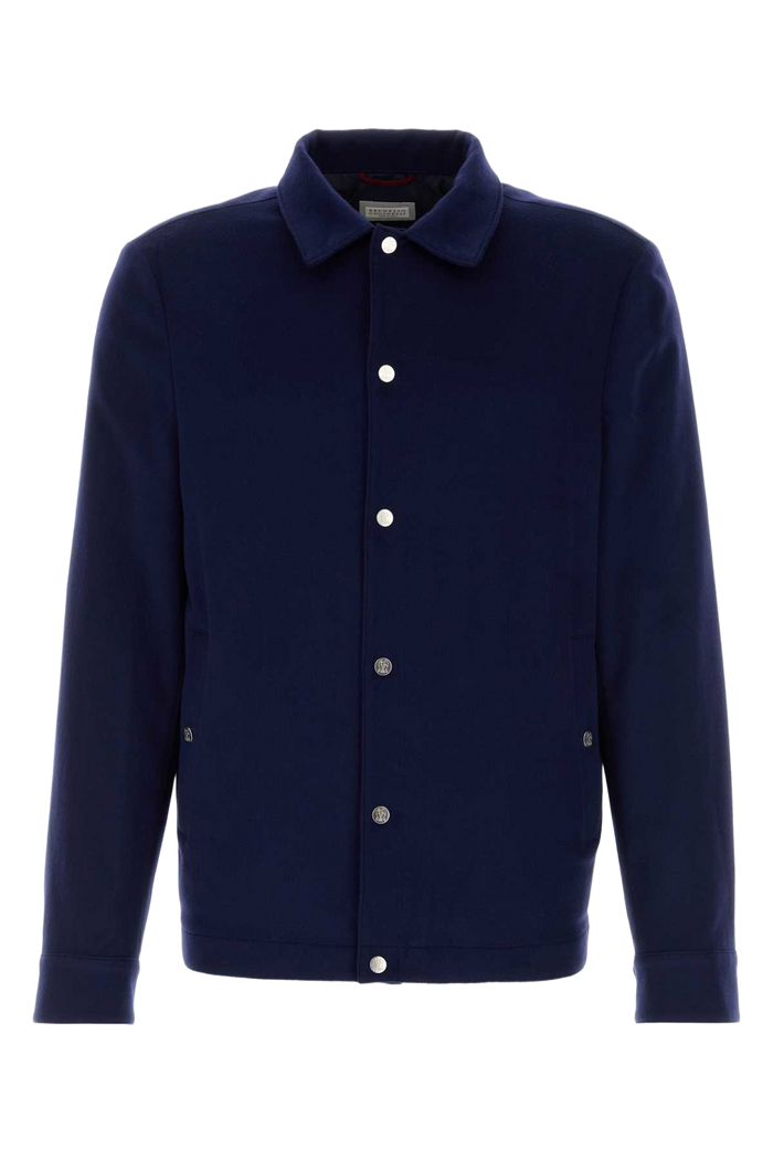 Blue Cashmere Jacket Ca568 Giacche E Gilet