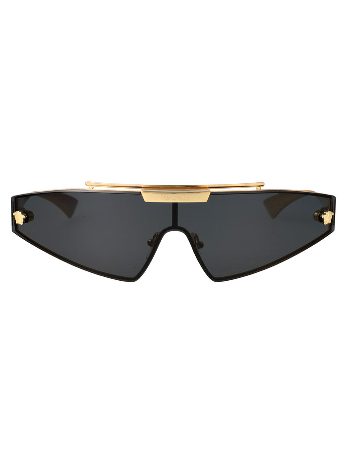 100287 Gold Metal Sunglasses