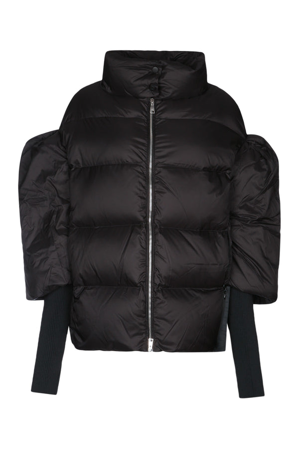 Add Nylon (exterior) down jacket in black