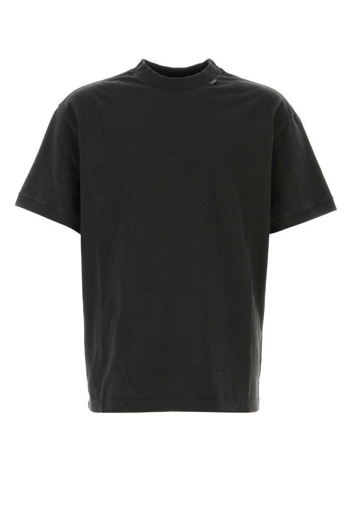 Slate Cotton T-Shirt Asfalto Exterior
