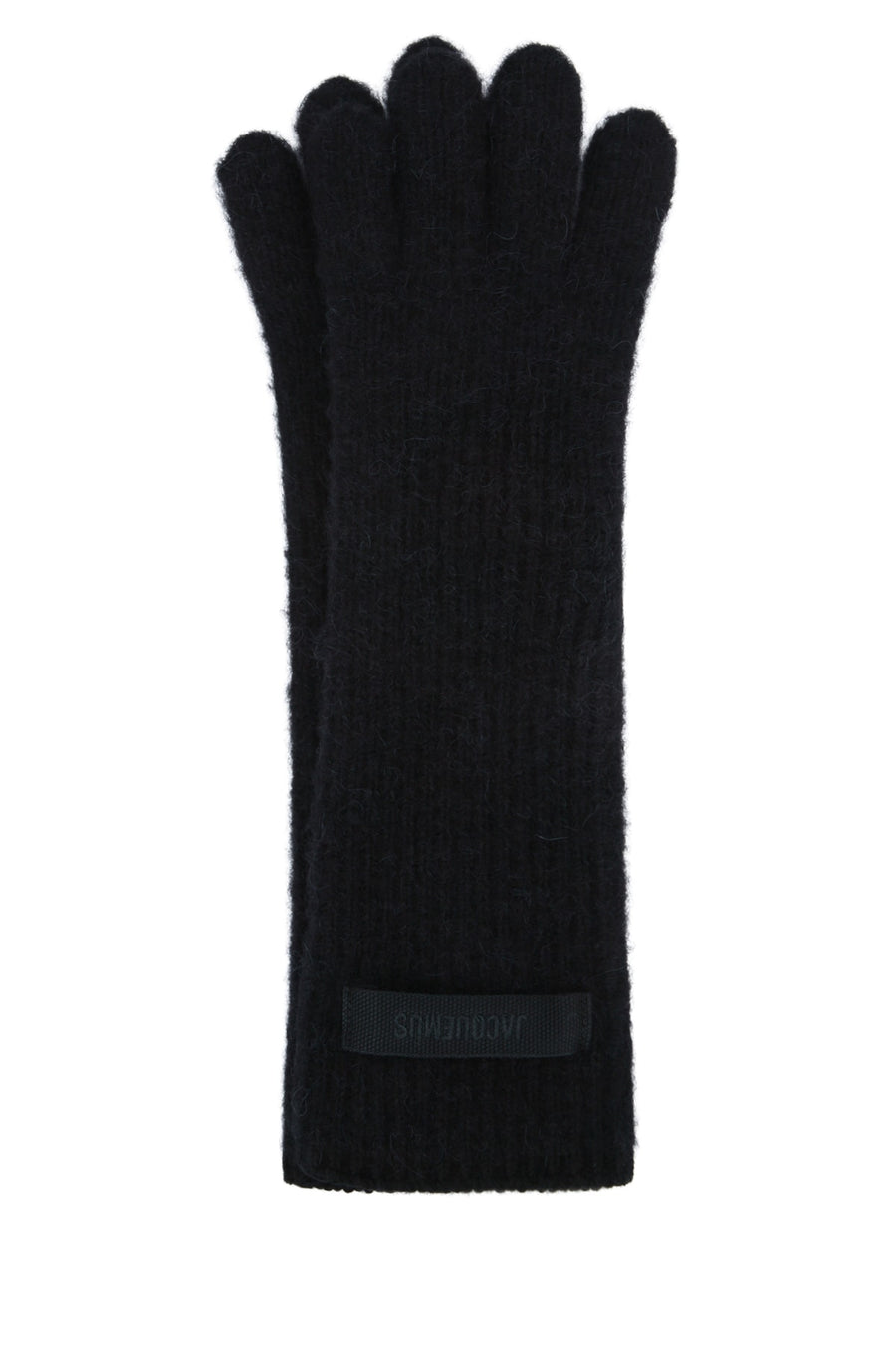 Jacquemus Gants 100% Wool gloves in black
