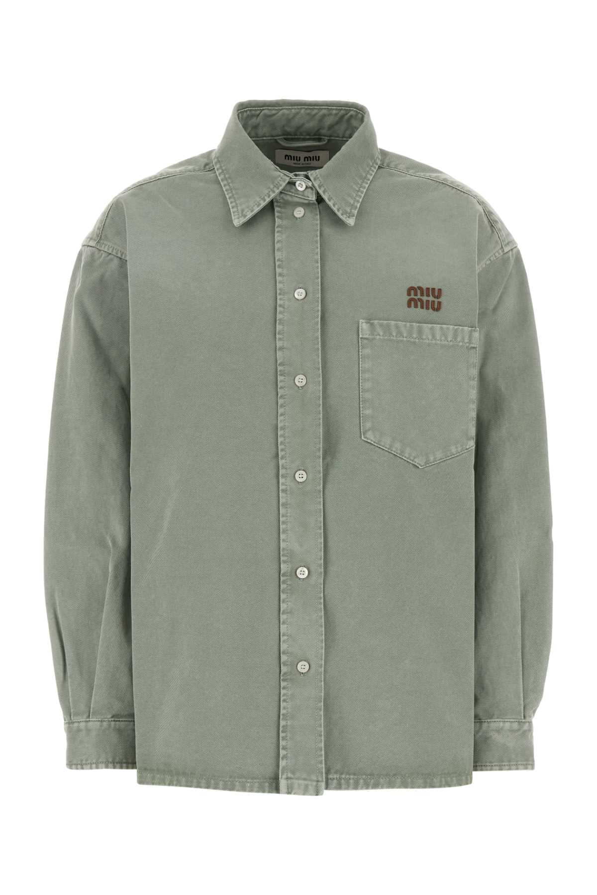 Verde Exterior: Cotton Camicie