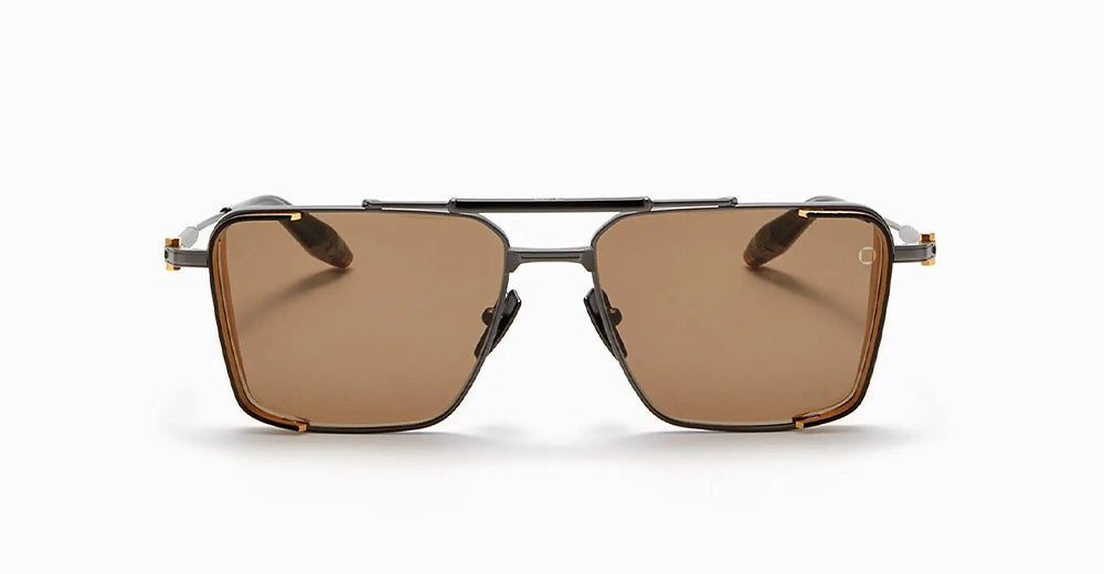 Aks-203c-58 Nd Titanium Sunglasses