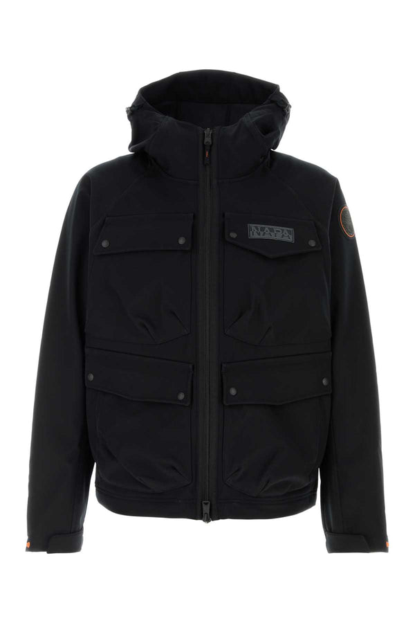 Napapijri 100% Polyester jacket in black