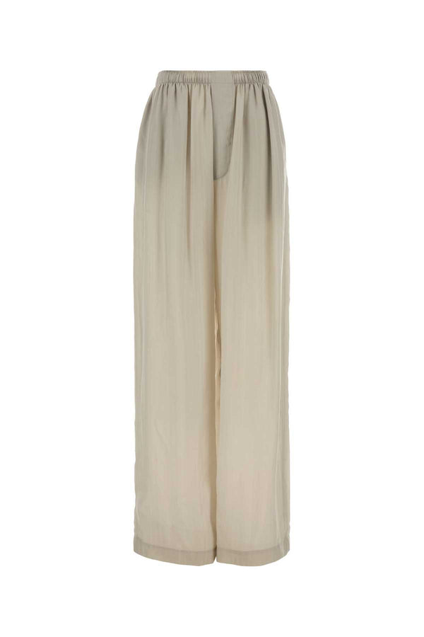 Balenciaga Pants Cupro 100% trousers in beige