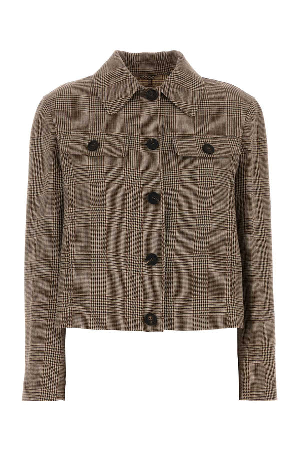 Brunello Cucinelli Jacket 100% Linen blazer in beige