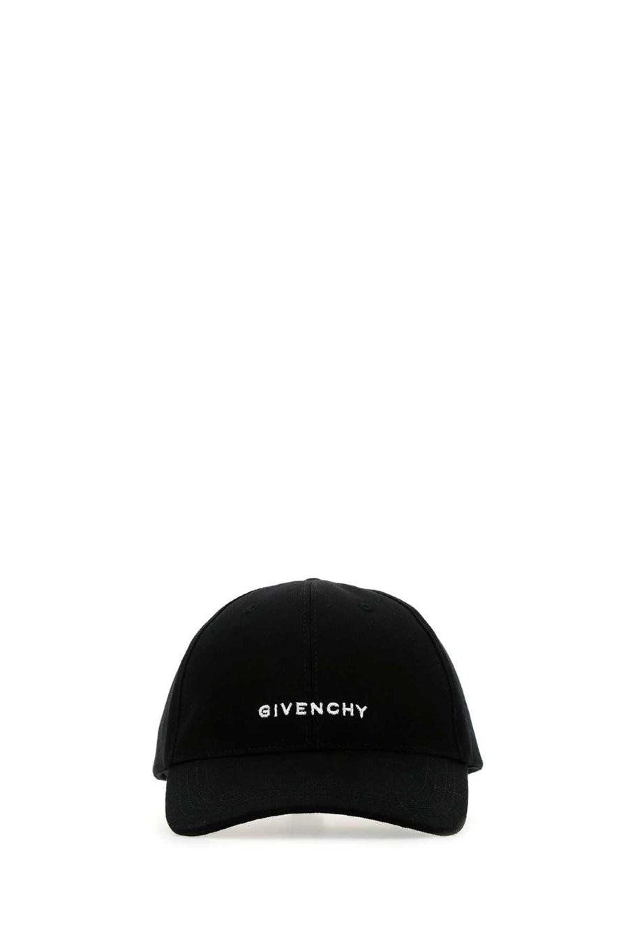 Givenchy CAPPELLO 90% cotton baseball cap in black