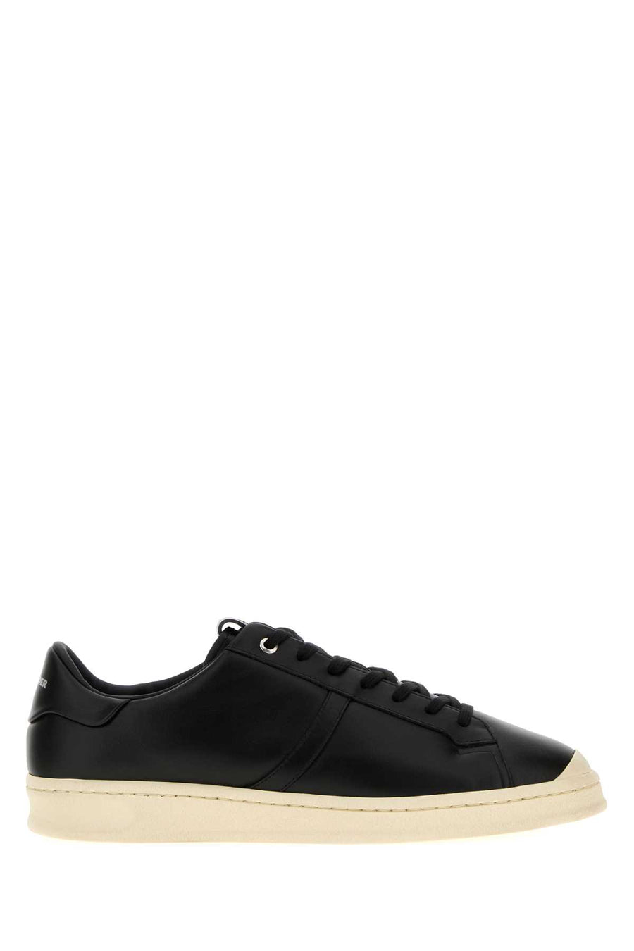 Jil Sander Exterior: 100% Calf; Interior: 100% Fabric; Sole: Rubber sneaker in black