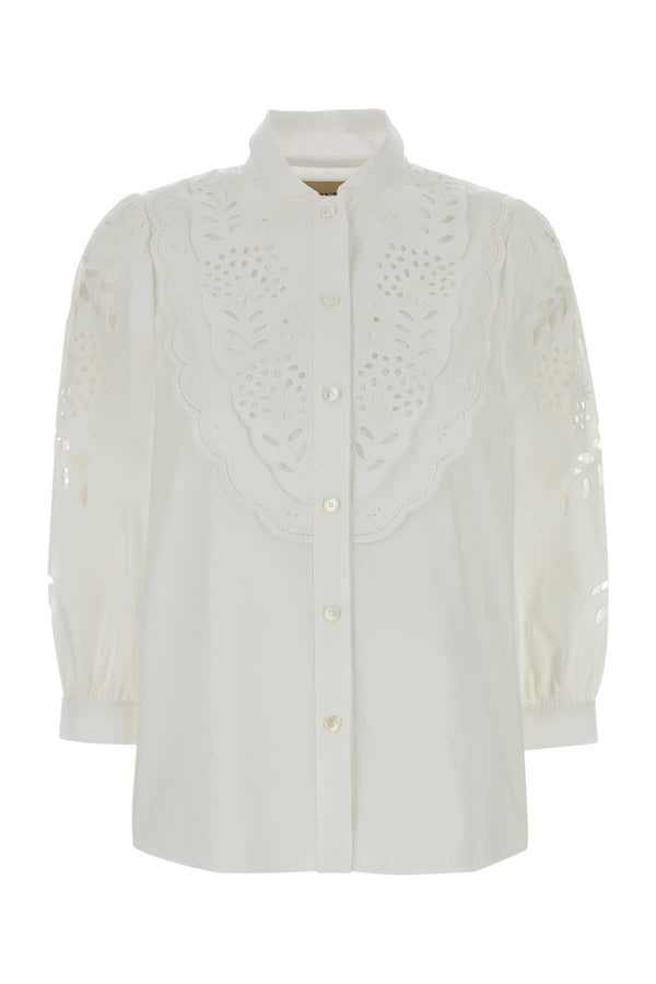 Valentino Garavani 100% Cotton shirt in white