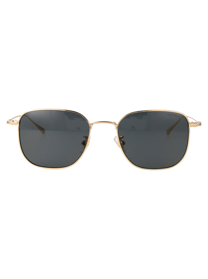 Mb0477sa Gold-gold-grey Metal Sunglasses