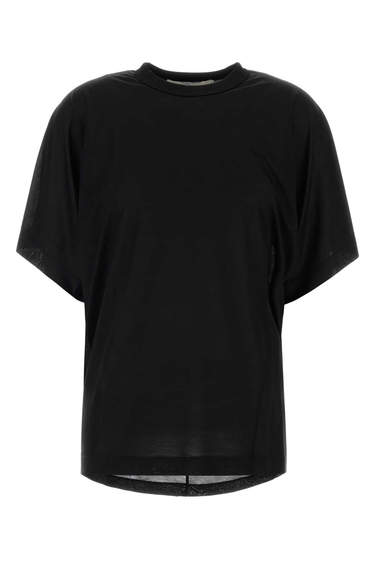 Deepblack Exterior: Silk T-shirt