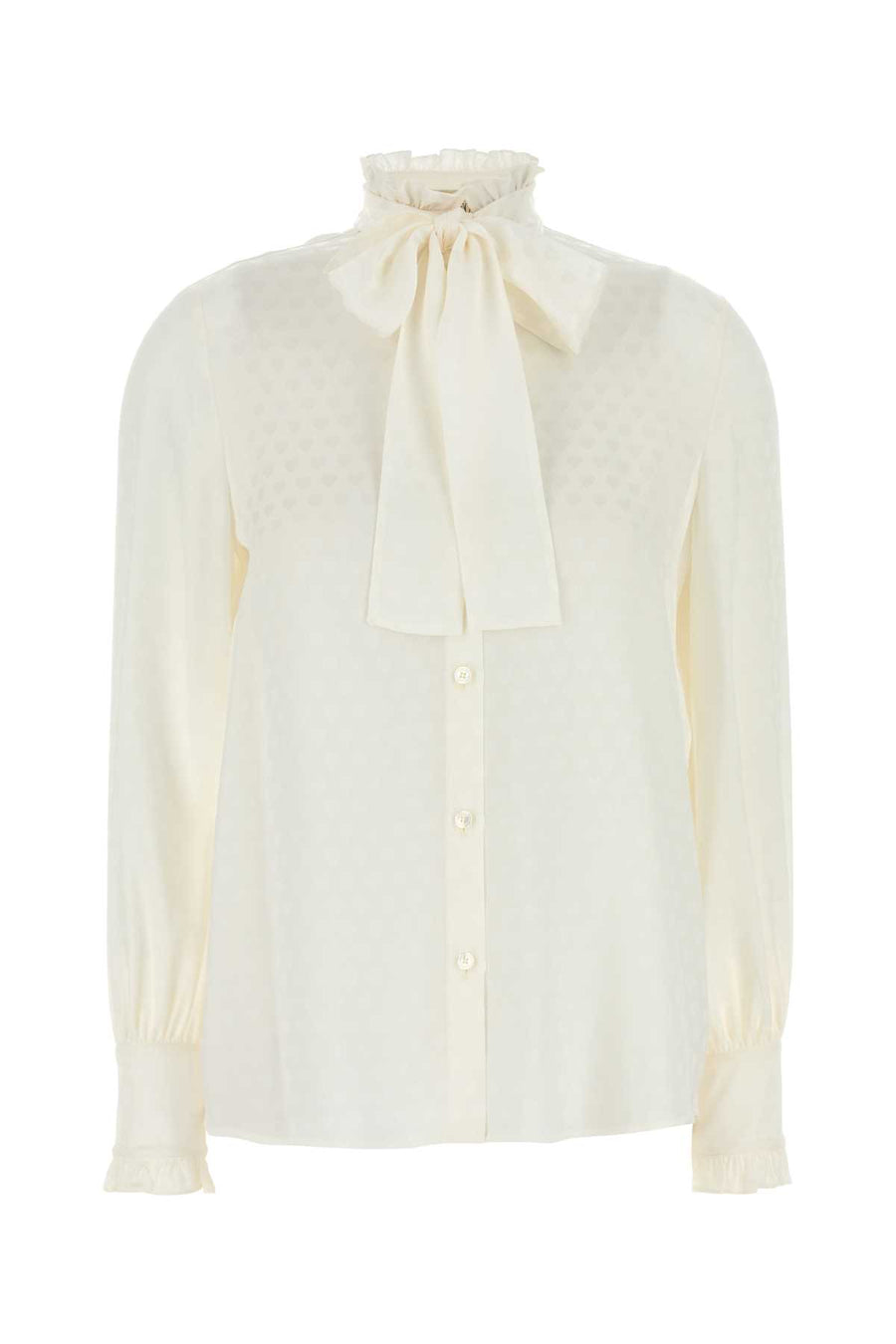 Valentino Garavani 100% Silk shirt in white