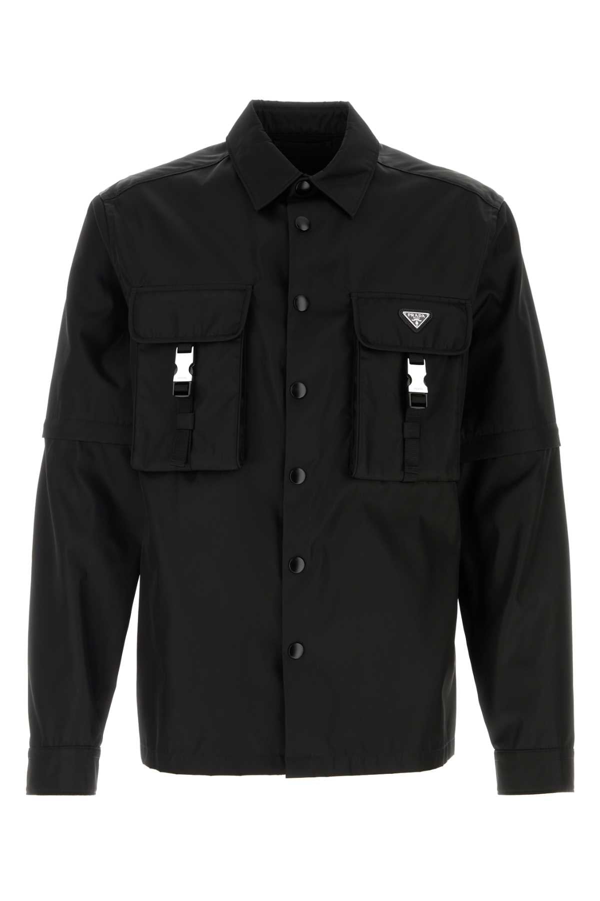 Nero Exterior: Recycled Nylon Camicie