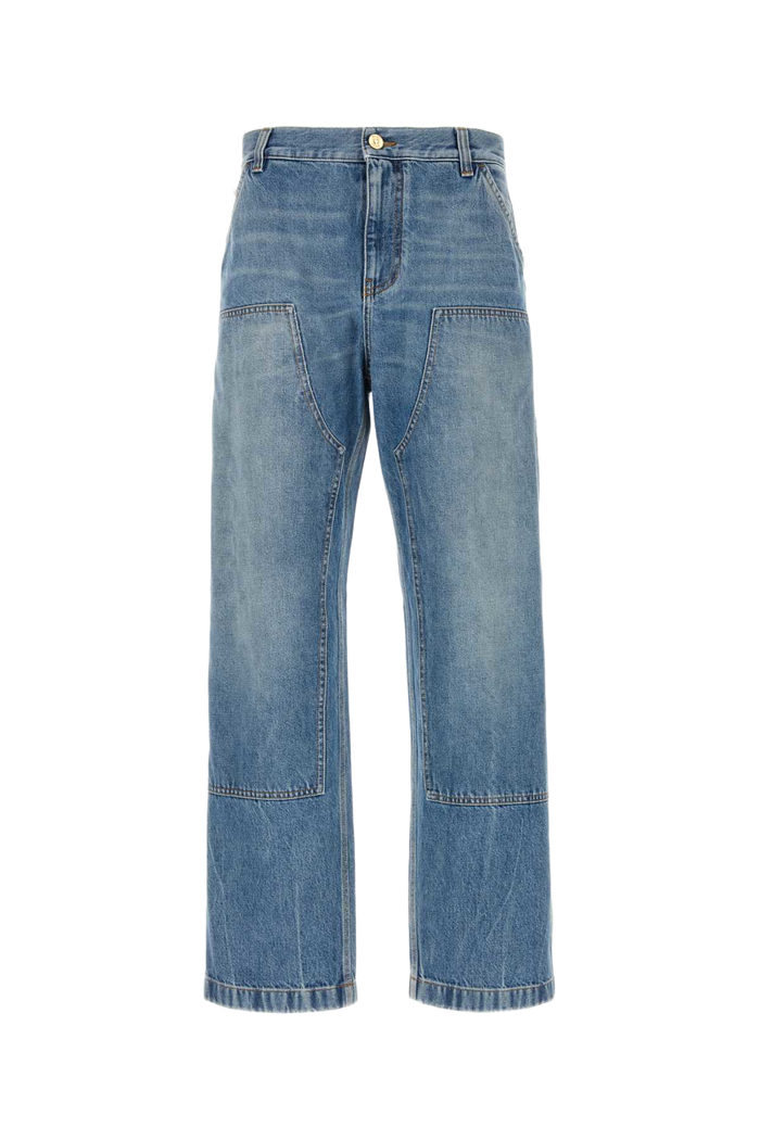 Denim Jeans Lightblue Exterior: Cotton
