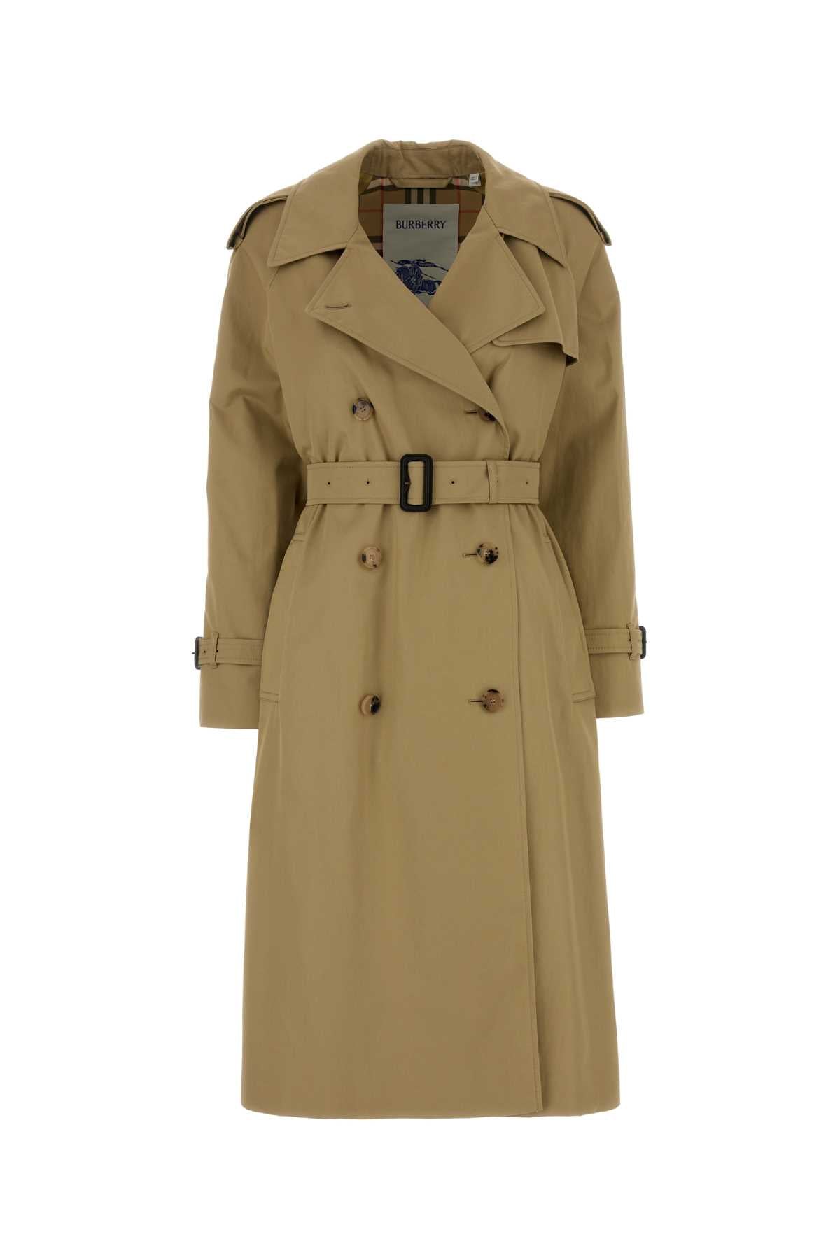 8119066 A1435 Beige Cotton Trench