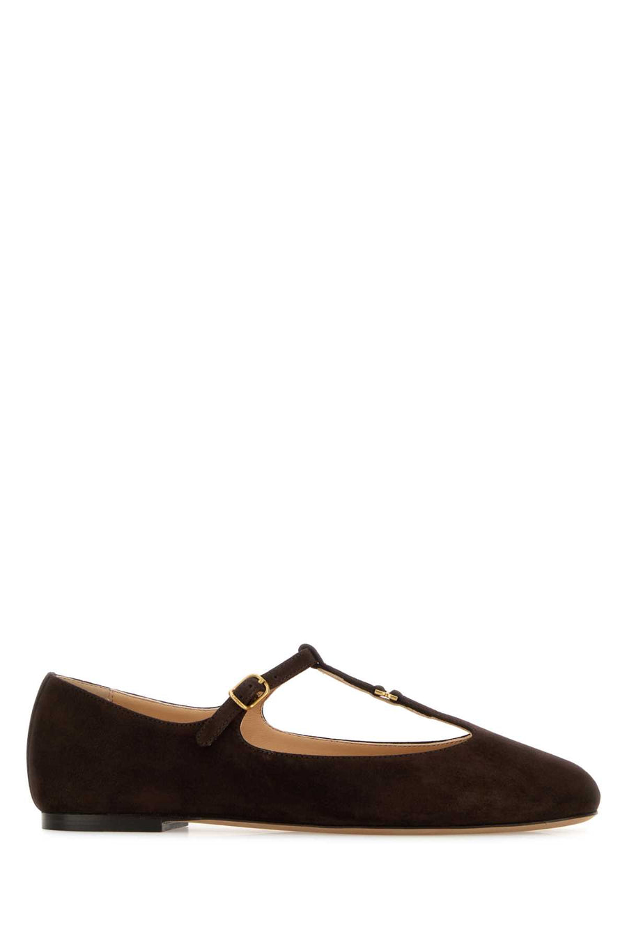 Chloé Exterior: 100% Leather; Interior: 100% Leather; Sole: Leather ballerinas in brown
