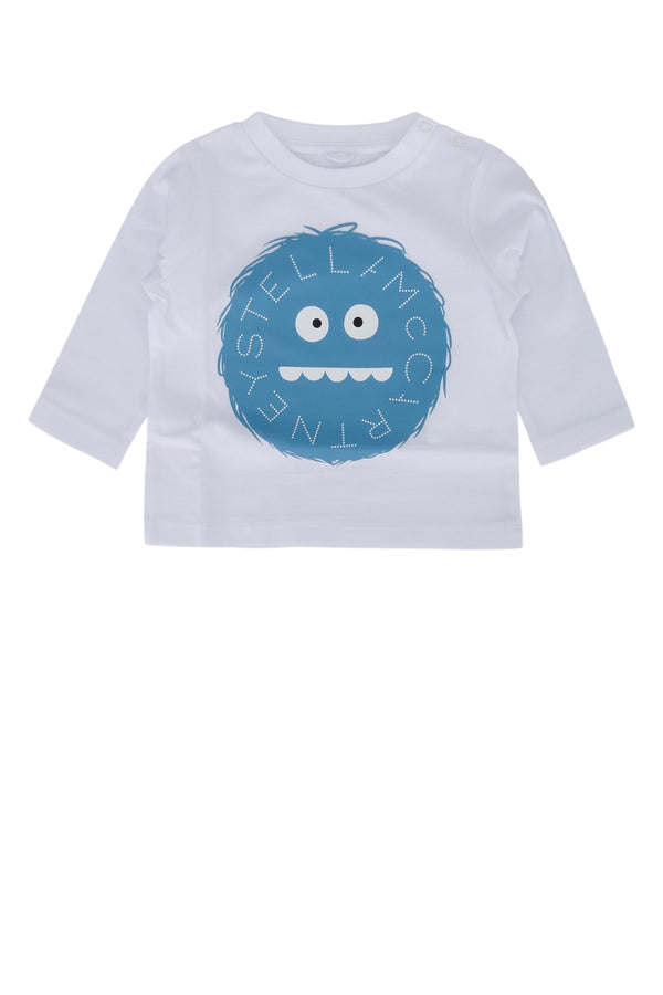 Stella Mccartney Kids 100% Cotton t-shirt in white