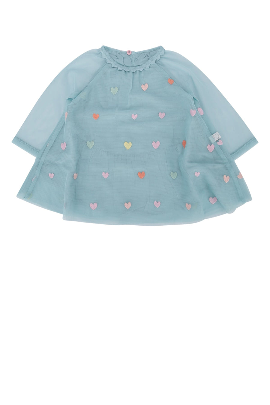 Stella Mccartney Kids Dress 100% Polyester dress in blue