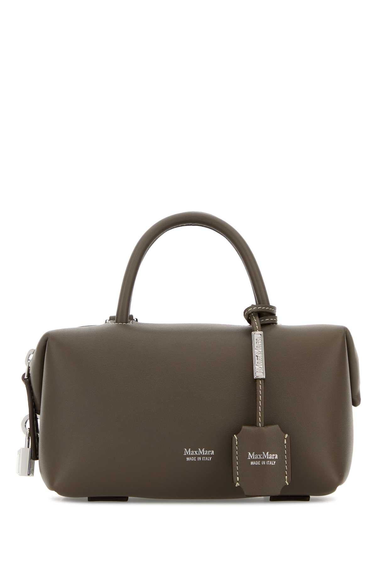 Mud Leather Holdalls Handbag Avorio Borse A Mano