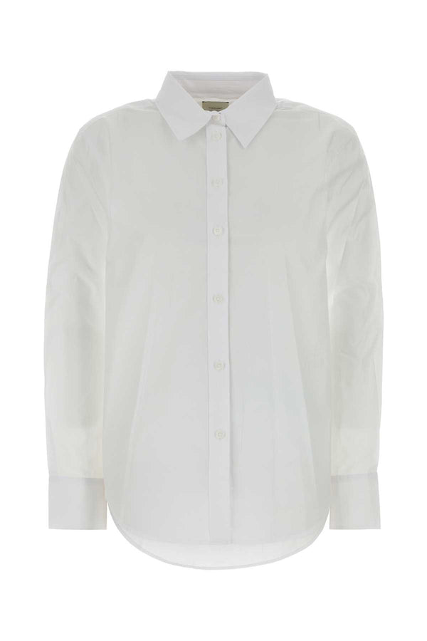 Calvin Klein Poplin 100% Cotton shirt in white