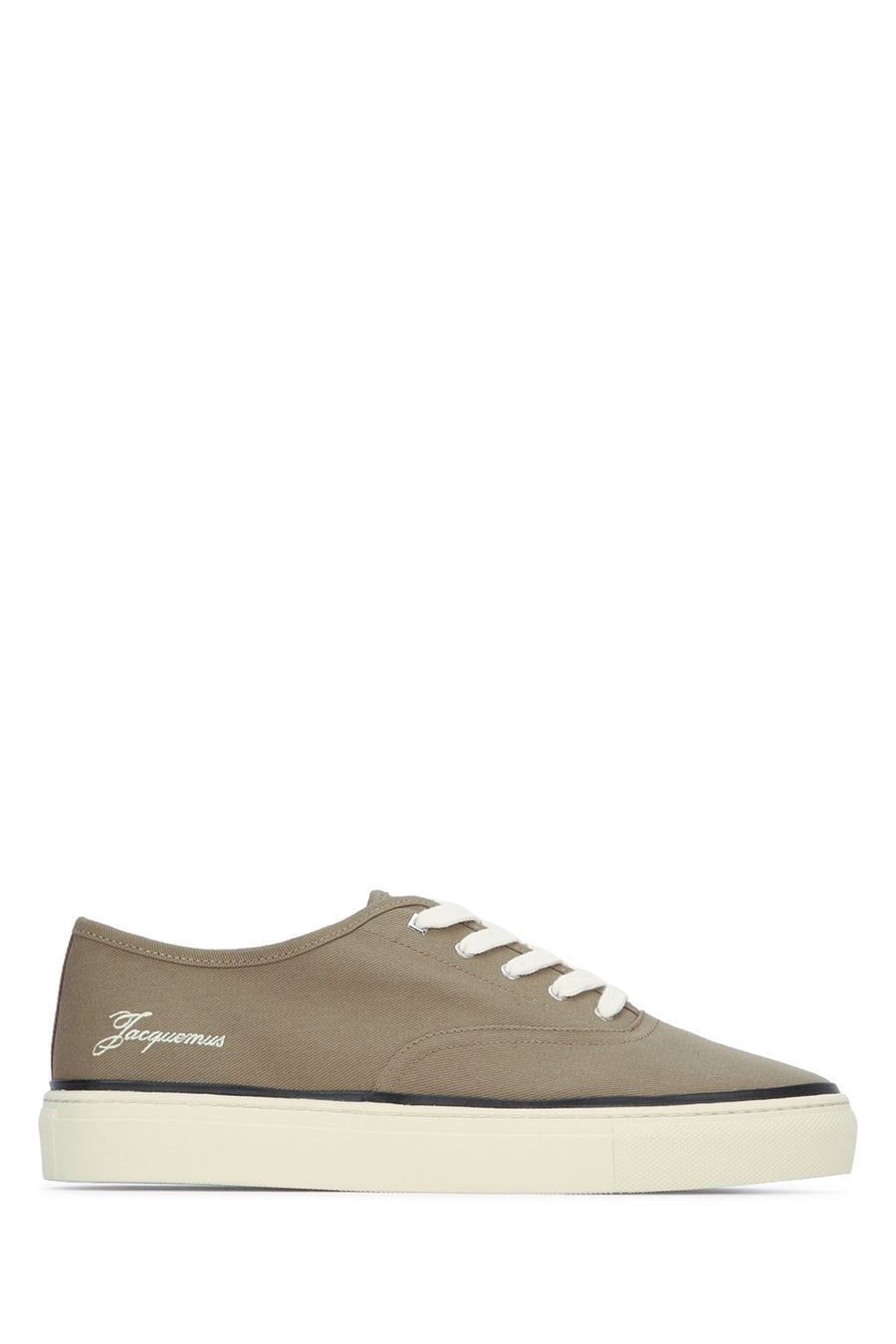 Jacquemus Fefe PRINCIPAL: 100% COTTON sneaker in khaki