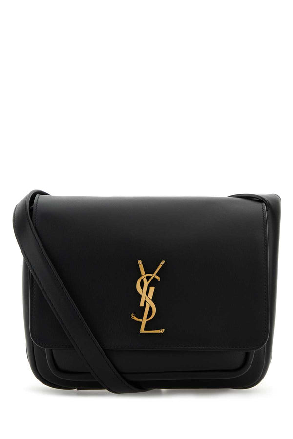 Saint Laurent Niki Exterior: 100% Calf crossbody bag in black