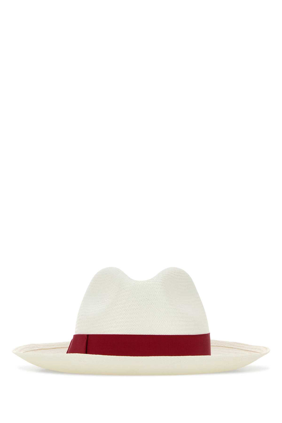 Borsalino Panama 100% Straw panama hat in white