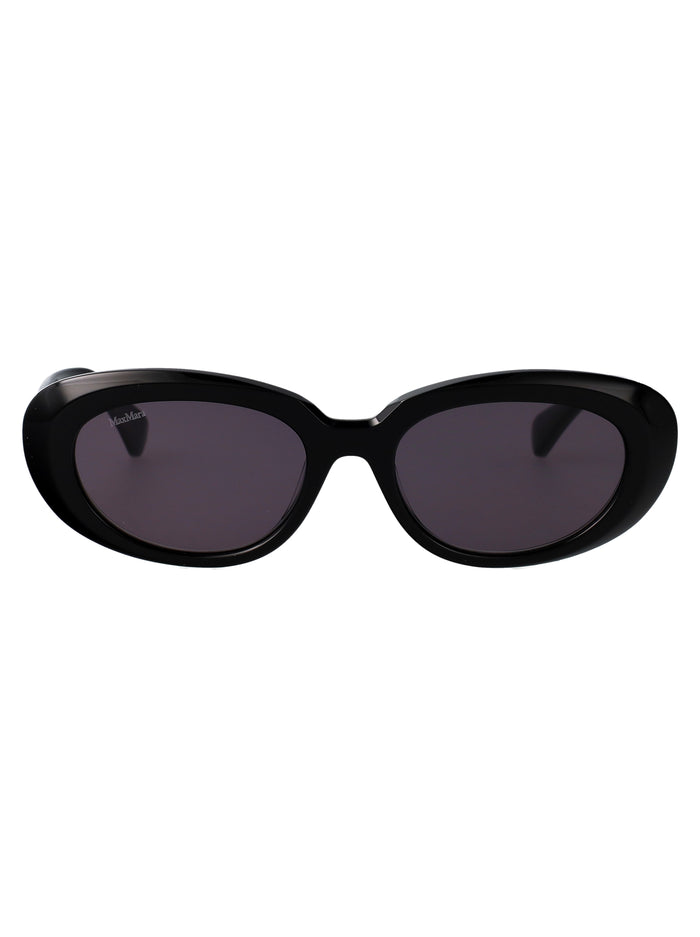 Mm0196 Nero Lucido / Fumo Acetate Sunglasses
