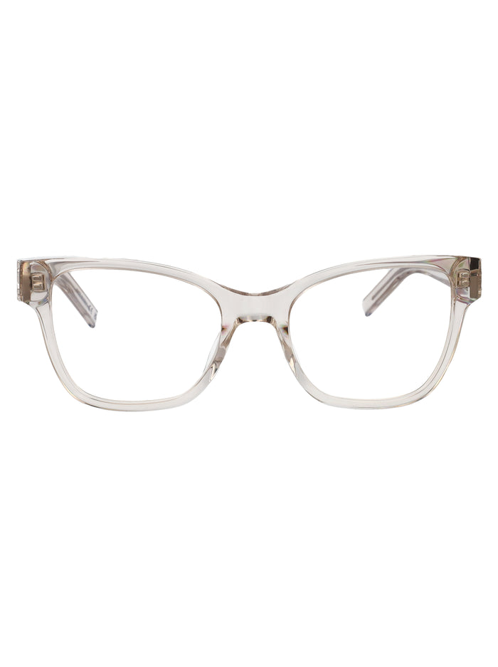 Sl M158 004 Beige-beige-transparent Acetate Optical
