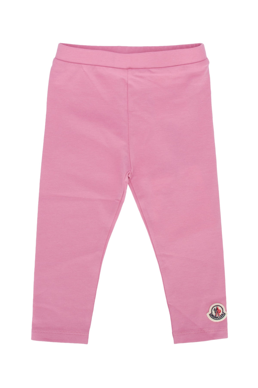 Moncler Jr Bottoms Cotton leggings in pink