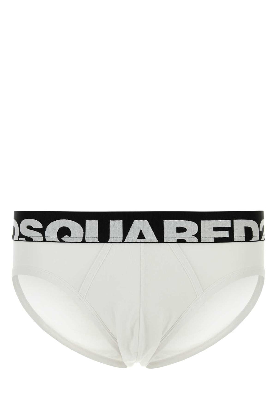 Dsquared2 94% Cotton brief in white