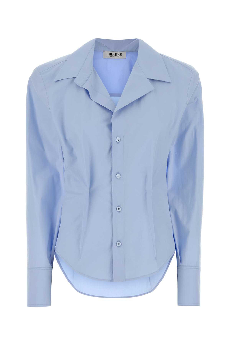 The Attico 100% Cotton shirt in blue