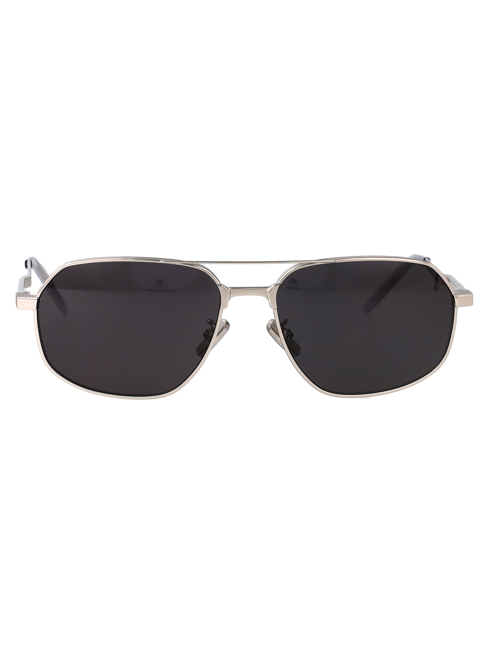 Gv40120u 16a Silver Metal Sunglasses