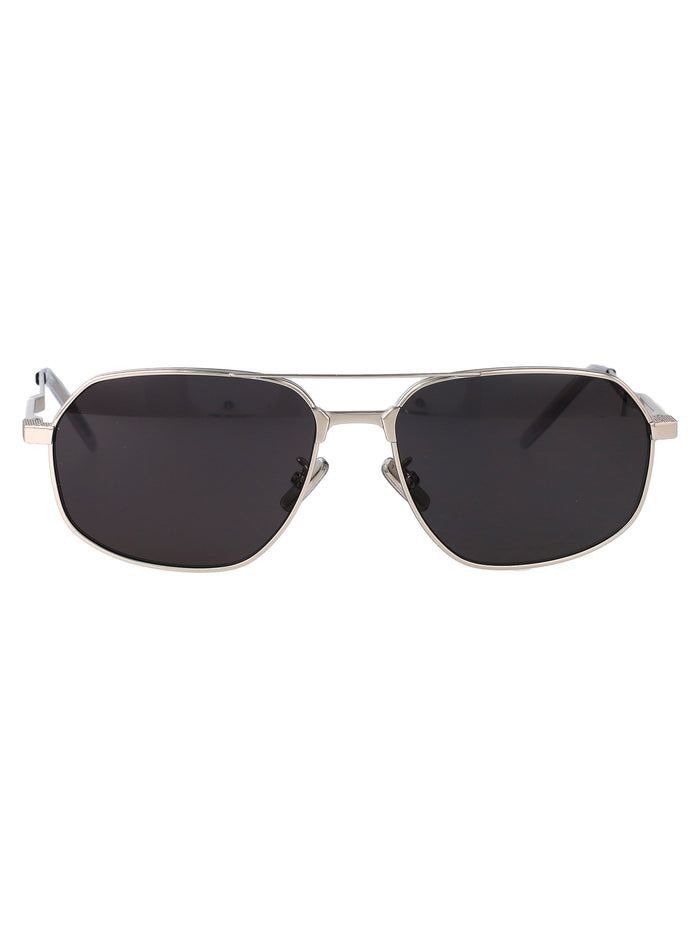 Gv40120u 16a Silver Metal Sunglasses