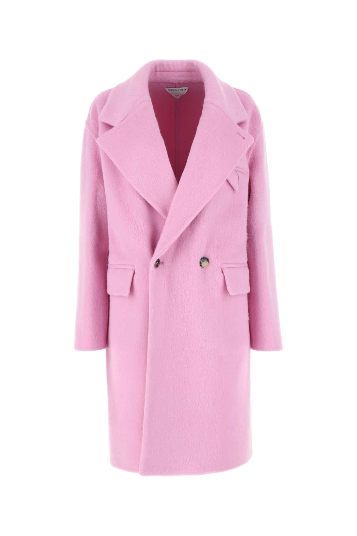 Pink Wool Blend Coat 5600 Cappotti