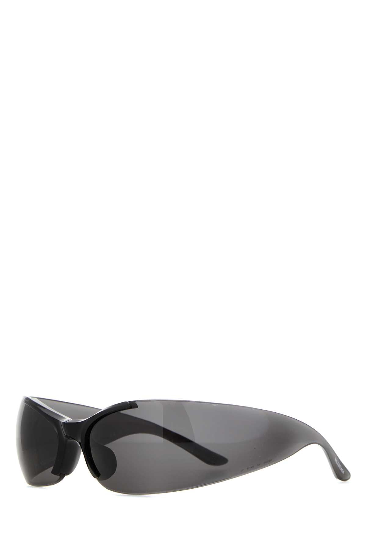 Black Nylon Afterhour Oval Sunglasses Exterior: Occhiali Da Sole